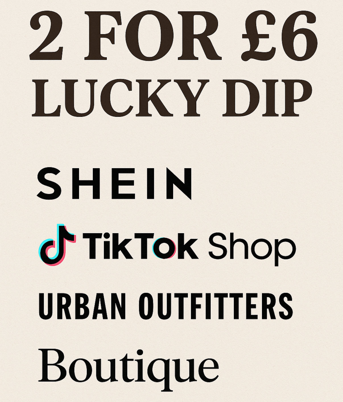 2 for £6