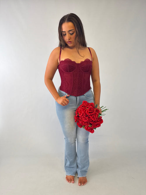 ANNABELLE red corset