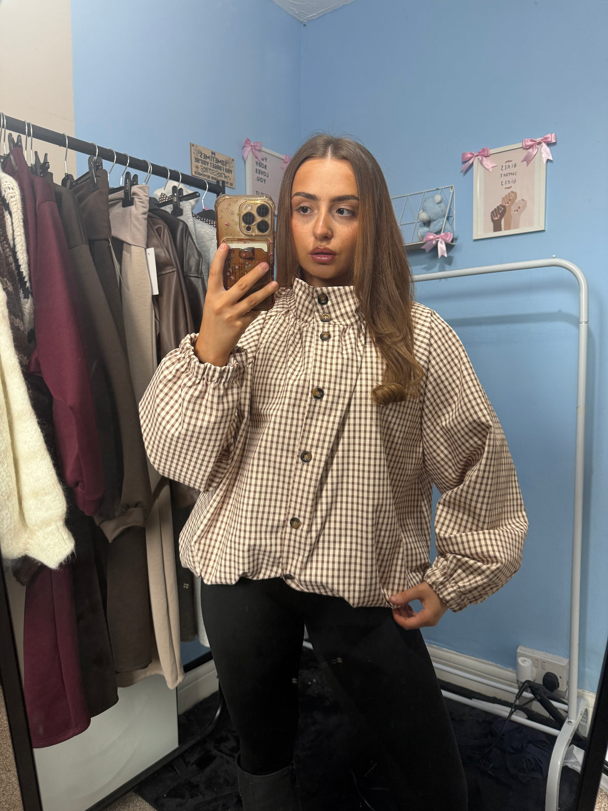 PRE ORDER Remi Gingham Jacket